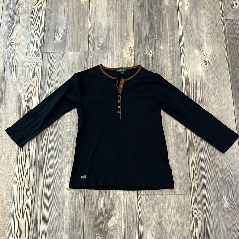 Lauren Jean Company Black Top
